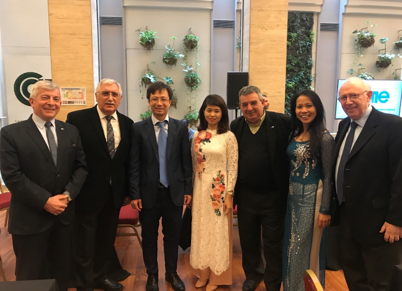 Delegación comercial de Vietnam- Ronda de Negocios entre empresarios Argentinos y vietnamitas en CAME julio de 2017